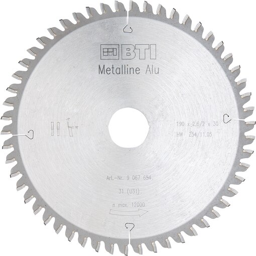 Kreissägeblätter Metalline Alu, Kreissägeblatt Metalline Alu